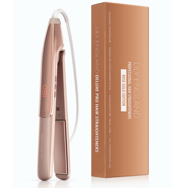 Professional Hair Straighteners Rose Gold