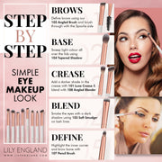 The Eye Makeup Brush Set - Rose Gold