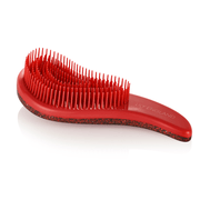 Christmas Detangling Brush & Comb Set - Red Glitter