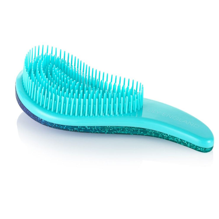 Detangling Brush - Blue Glitter