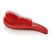 Detangling Brush - Red Glitter