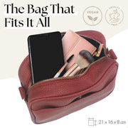 Ladies Cross Body Bag - Berry Camo