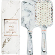 Perfectly Imperfect Paddle Hair Brush - Marble & Rose Gold