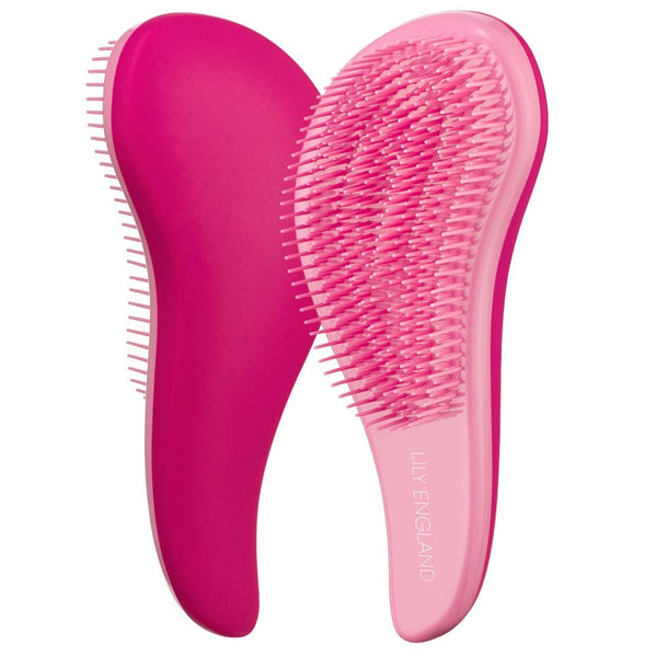 Professional Detangling Hair Brush - Pink | Lily England
