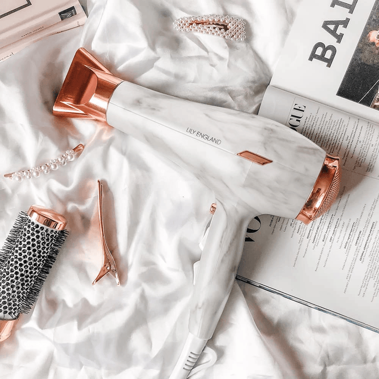 Perfectly Imperfect Marble Hairdryer