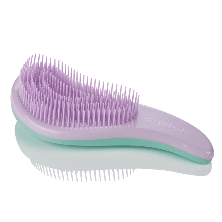 Perfectly imperfect Green/Lilac Detangling Brush
