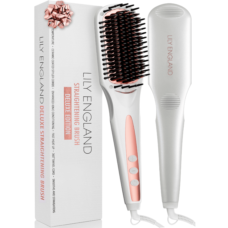 Fast straightener shop brush