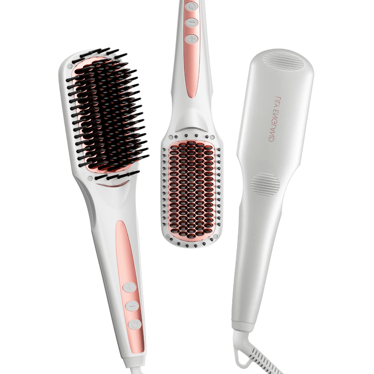 Rose gold straightening brush outlet