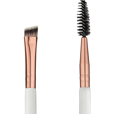 2 in 1 Angled Brow Brush and Spoolie - 105 - Rose Gold