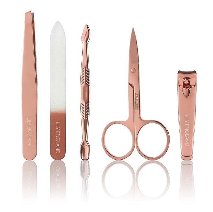 Perfectly Imperfect Luxury Manicure Set - Rose Gold