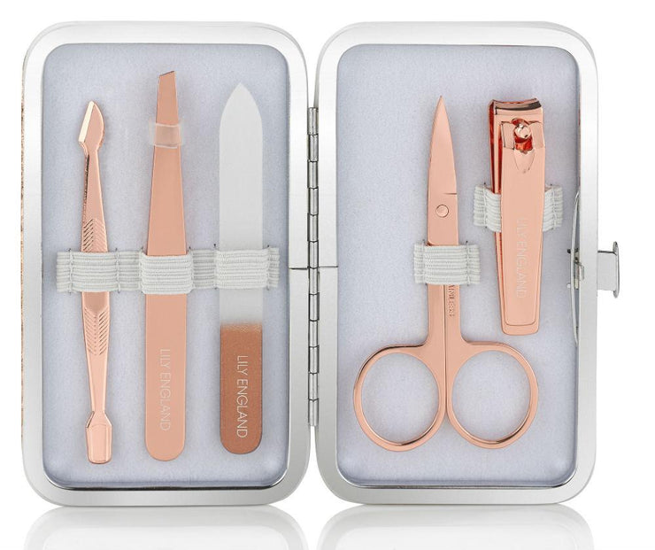 Perfectly Imperfect Luxury Manicure Set - Rose Gold