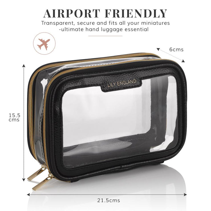 Clear Travel Makeup Bag, Cosmetics Bag