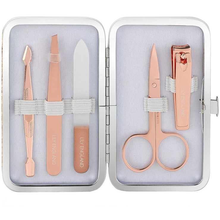 Perfectly Imperfect Luxury Manicure Set - Rose Gold