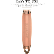 Imperfect Round Barrel Brush Gel Handle - Rose Gold