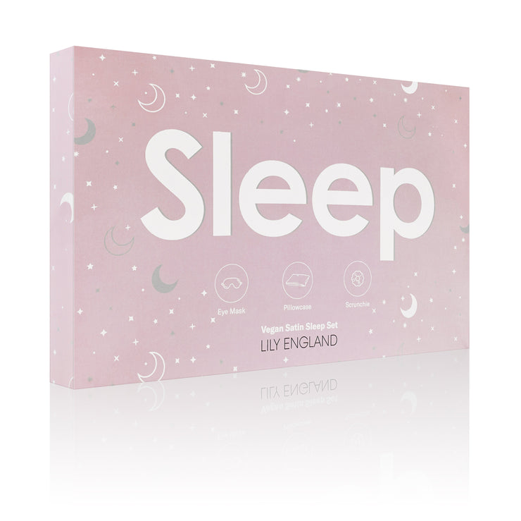 Satin Sleep Set - Leopard Print