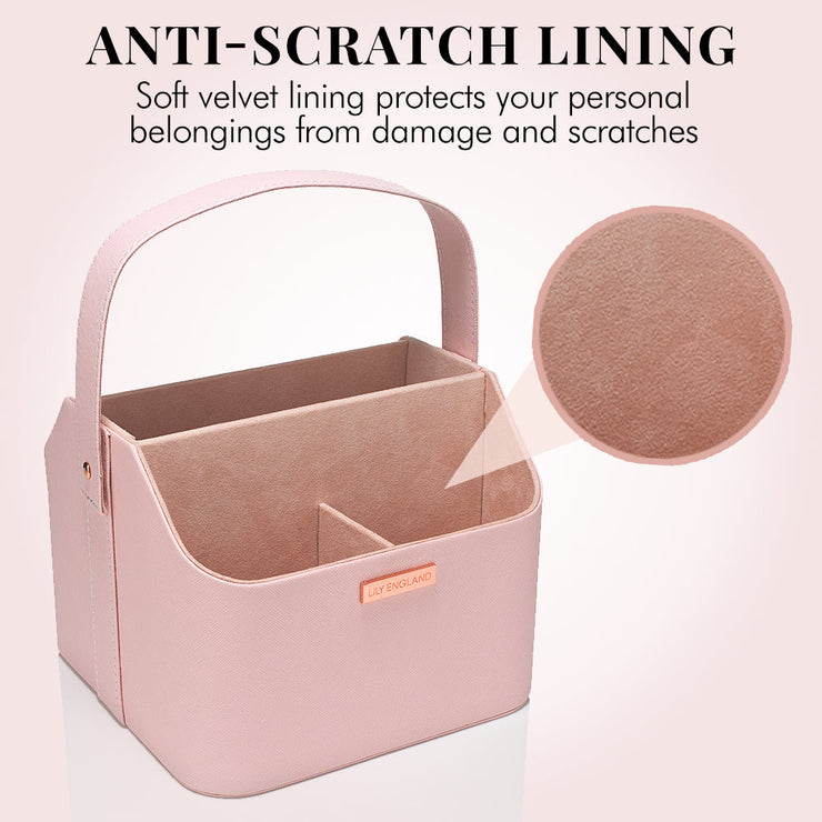 Beauty Storage Caddy - Pink