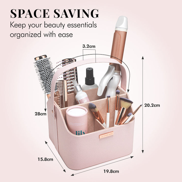 Beauty Storage Caddy - Pink