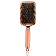 Luxury Paddle Brush Gel Handle - Rose Gold & Black