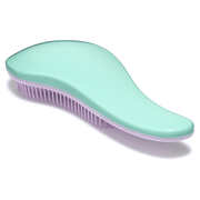 Detangling Hair Brush and Comb Set - Green/Lilac
