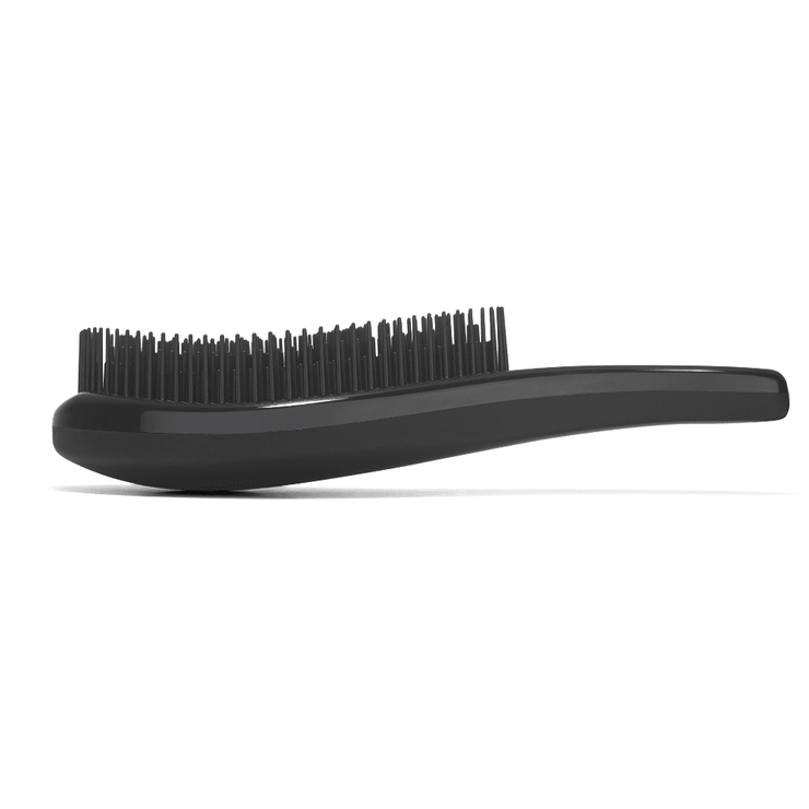 Detangling Hair Brush and Comb Set - Matte Black