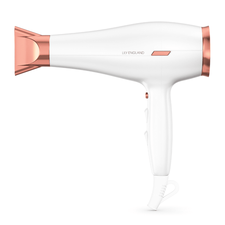 Deluxe Hair Dryer with Diffuser - Rose Gold