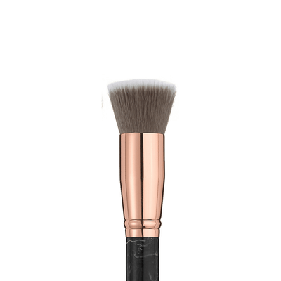Marble Kabuki Foundation Brush - F10 - Rose Gold