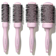 Recyclable Round Barrel Brush Set - Pink