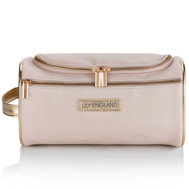 Large Cooler Wash Bag - Pink & Rose Gold