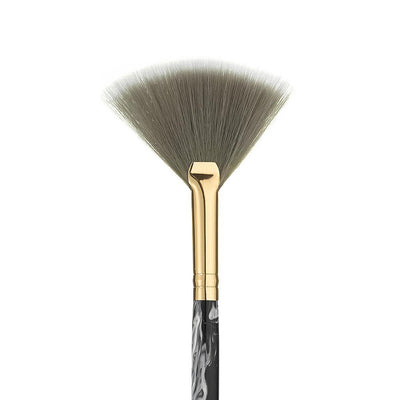 Marble Fan Brush - F30 - Gold