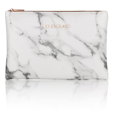 Makeup Bag Pouch - Marble