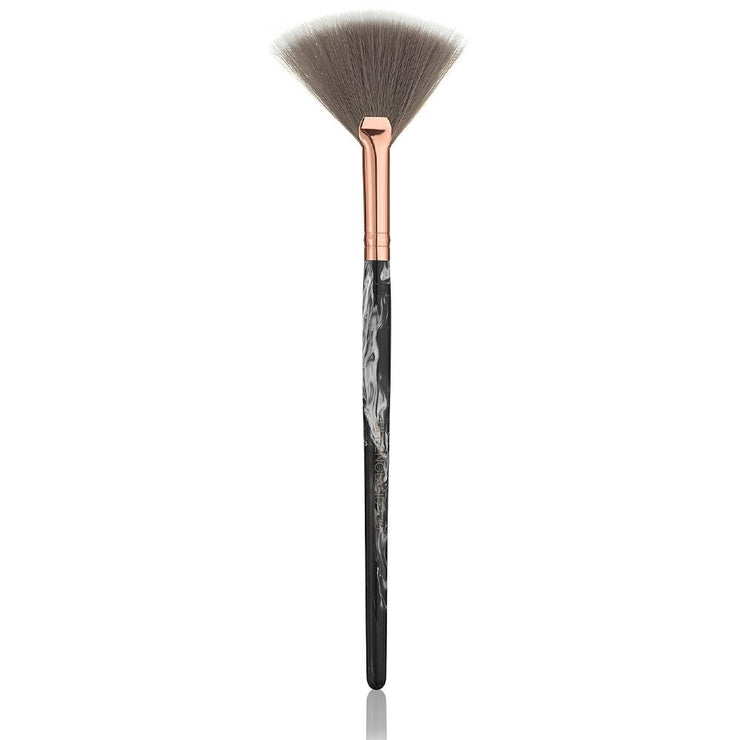 Marble Fan Brush - F30 - Rose Gold