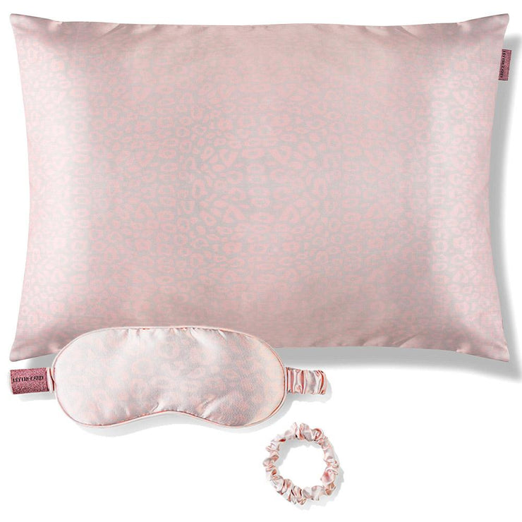 Satin Sleep Set - Leopard Print