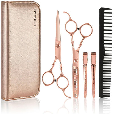 Hairdressing Scissor Set - Rose Gold